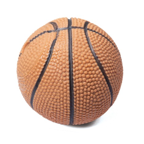 Игрушка Triol "Мяч баскетбольный" из винила для собак, d70мм