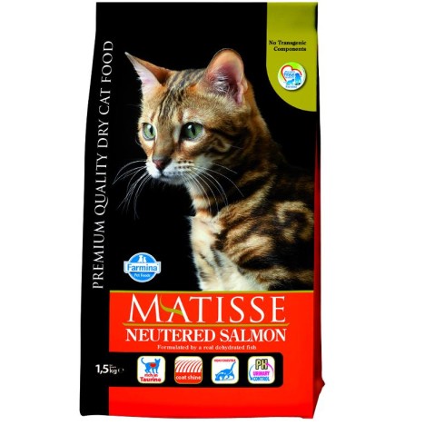 Сухой корм Farmina Matisse Neutered с лососем для взрослых стерилизованных кошек 