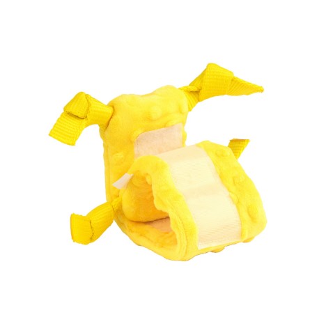 Игрушка Playology PUPPY SENSORY SNAIL сенсорная плюшевая улитка с ароматом курицы для щенков, желтая