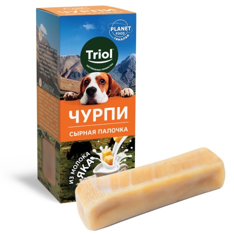 Лакомство Triol PLANET FOOD "Сырная палочка чурпи" для собак