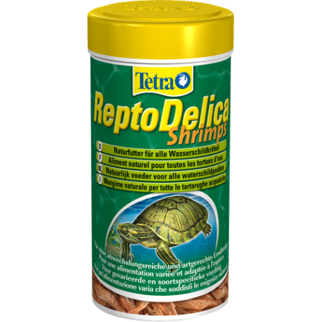 Лакомство Tetra ReptoDelica Shrimps креветки для водных черепах 