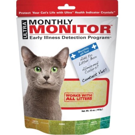 Добавка Ultra Pet Monthly Monitor для кошачьего наполнителя 453г, силикагель