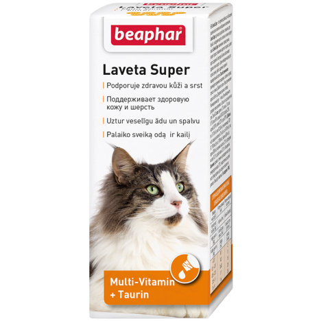 Кормовая добавка Beaphar Laveta Super для кошек 50мл