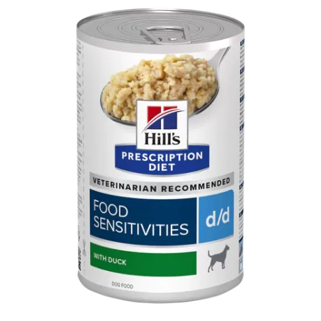 Консервы Hill's Prescription Diet d/d Food Sensitivities с уткой для собак при пищевой аллергии 370гр