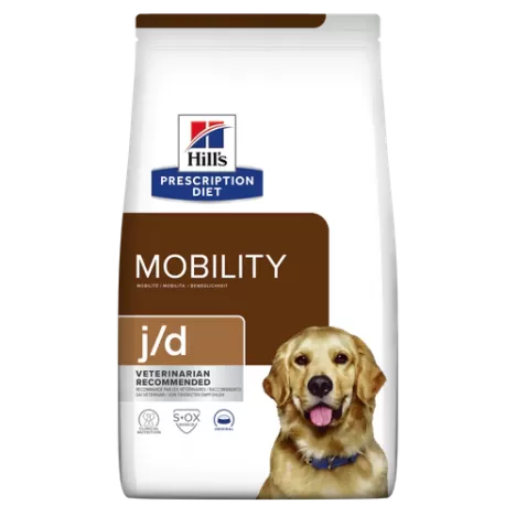 Сухой корм Hill's Prescription Diet j/d Mobility с курицей для собак для поддержания здоровья и подвижности суставов