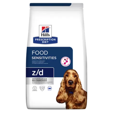 Сухой корм Hill's Prescription Diet z/d Food Sensitivities для собак при пищевой аллергии