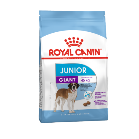 Сухой корм Royal Canin Giant Junior для щенков очень крупных пород собак от 8 месяцев