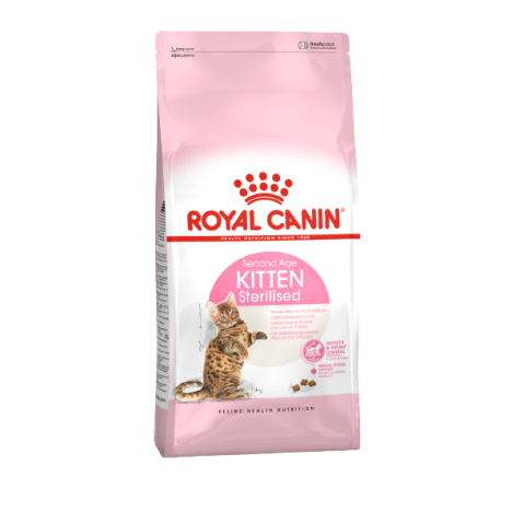 Сухой корм Royal Canin Kitten Sterilised для стерилизованных котят от 6 до 12 месяцев (Срок годности 05.03.2024)