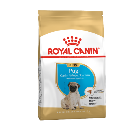 Сухой корм Royal Canin Pug Puppy для щенков породы мопс 1.5кг
