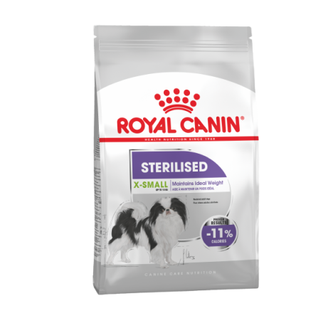 Сухой корм Royal Canin X-Small Sterilised Adult для стерилизованных собак очень мелких пород 0.5кг