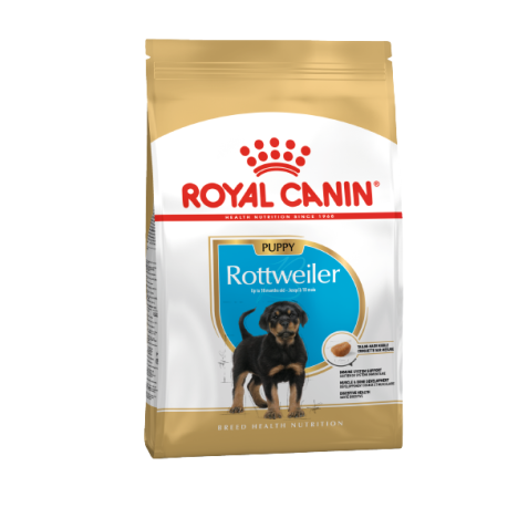 Сухой корм Royal Canin Rottweiler Puppy для щенков породы ротвейлер 12кг