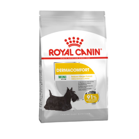 Сухой корм Royal Canin Mini Dermacomfort для собак мелких пород при раздражениях и зуде кожи