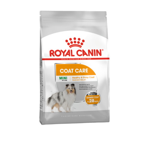 Сухой корм Royal Canin Coat Care Mini для собак мелких пород с тусклой и сухой шерстью