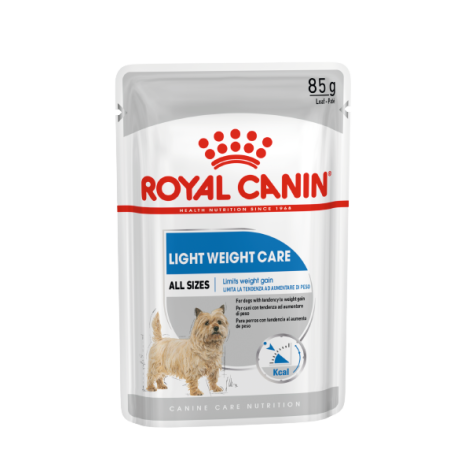 Влажный корм Royal Canin Light Weight Care для взрослых собак склонных к набору веса, паштет 85гр