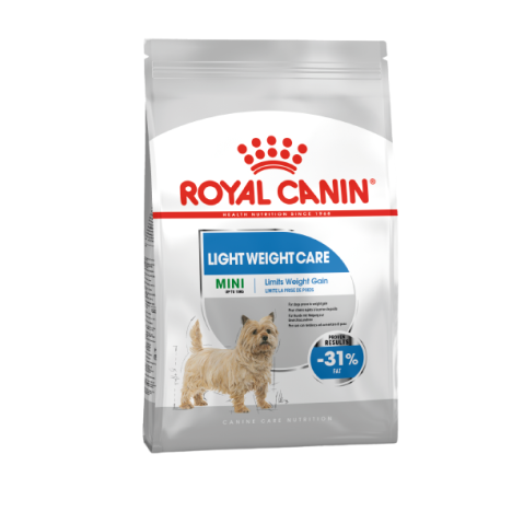 Сухой корм Royal Canin Mini Light Weight Care для собак мелких пород склонных к набору лишнего веса