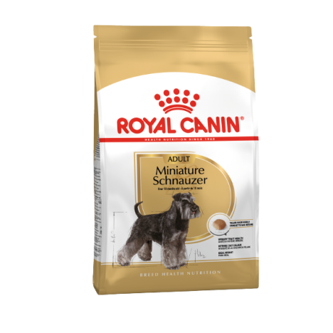 Сухой корм Royal Canin Miniature Schnauzer Adult для собак породы миниатюрный шнауцер 